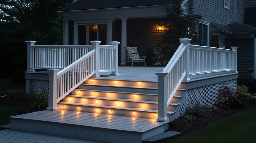 Deck Lighting & Outlet